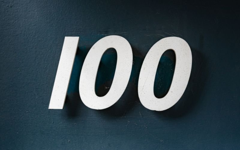 「100」の画像